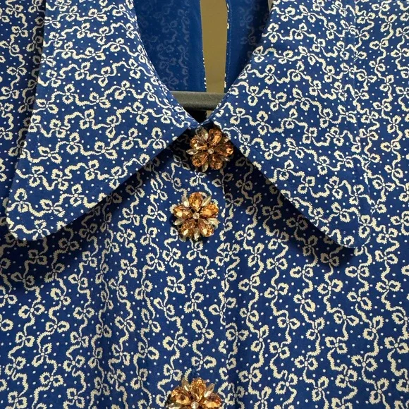 LK Bennett Mathilde Long Sleeve Dress - Picture 3 of 9